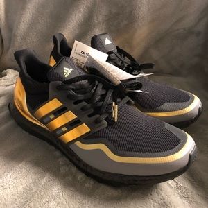 Men’s Adidas Ultraboost Metallic Gold/Grey